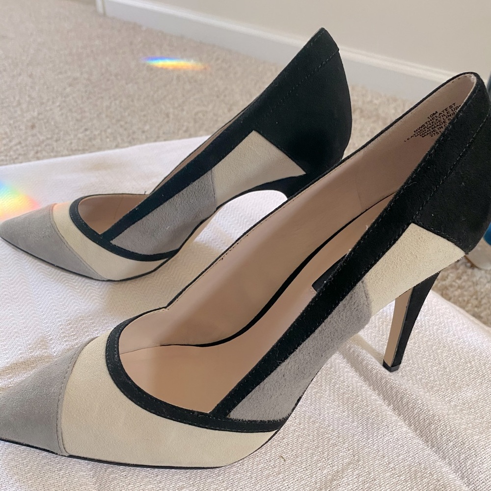 Nine West Color Block Heels